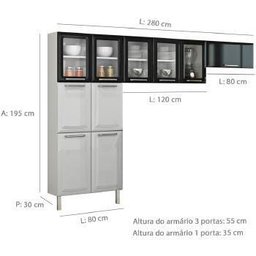 Conj. Cozinha Itatiaia Tarsila 3 Pcs - 6000001303 - 2