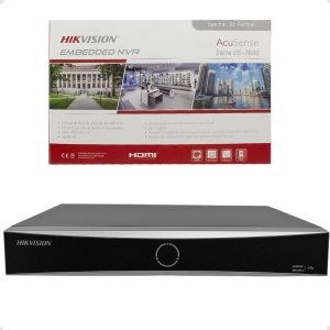 Nvr Hikvision Acusense 16 Canais Resolução 4k Inteligente Ds-7616nxi-k1