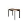 Conjunto de Mesa com 6 Cadeiras Copenhague Preto Fosco com Preto Fabone - 3