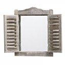 Ver imagem 1 de Espelho com Moldura de Madeira Formato Janela