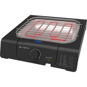 Churrasqueira Elétrica Cadence Short Grill GRL805 Preto 220V Preto