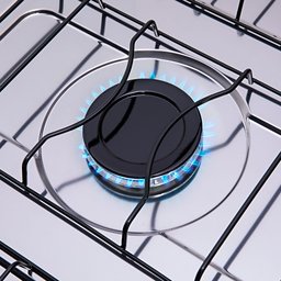 Fogão Mônaco Plus 5 Bocas Atlas - Mega Chama  - Mesa Inox - Acendimento Automático - Bivolt - Branco - 7
