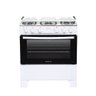Fogão Mônaco Plus 5 Bocas Atlas - Mega Chama  - Mesa Inox - Acendimento Automático - Bivolt - Branco - 1