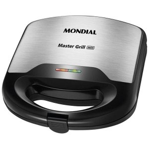 Sanduicheira Mondial Master Grill Inox S-20 750W