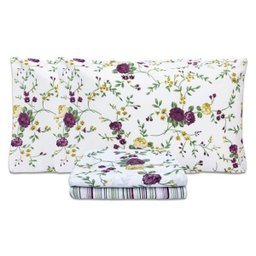 Jogo de Lençol Composê Casal Queen 4 peças Encantada - 1