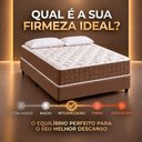 Ver imagem 7 de Colchão King Molas Ensacadas Ibiza + Base 193x203x61 Bom Pastor Marrom