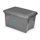Ver imagem 1 de Caixa Plastica Organizadora 16,6 Litros - Plasvale Eco Cinza