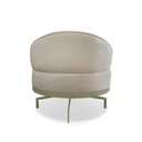 Ver imagem 4 de Poltrona Decorativa Orgânica Glamour Boucle Giratória Confortável Bege Loja Sheep