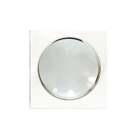 Pf. de Emb. 178x178mm x H Regulável-2 Luzes E27-C/Vidro Fosco (80%) + Aro Quadr. Níquel