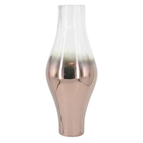 VASO DE VIDRO DEGRADE COBRE 10,1CM X 25CM