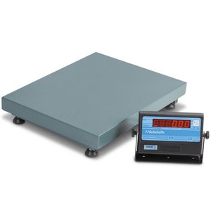 Balança Eletrônica Micheletti Mic300 300kg/100g 50x60cm Mic3 Light Plataforma Aço Carbono S/