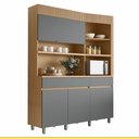 Ver imagem 2 de Cozinha 4 Portas 2 Gavetas Nesher Realeza Torre Angular 160cm 100 Mdf