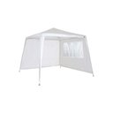 Ver imagem 1 de Conjunto Parede para Gazebo 2,4Mx3M Ráfia Branco