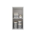 Ver imagem 3 de Armário Aéreo Cozinha Cz-3315 C/ 1 Porta 40cm Branco-tecno Mobili