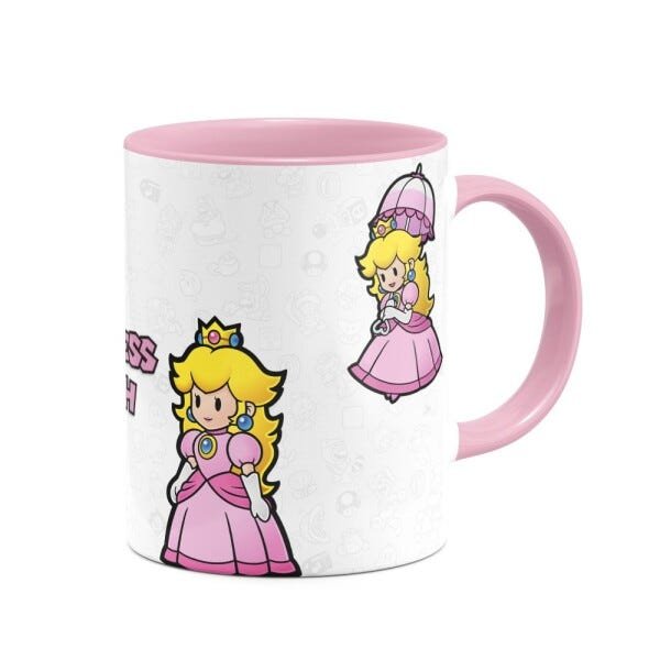 Caneca Mario - Princesa Peach B-pink - 3