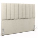 Ver imagem 3 de Kit Cabeceira Cama Box Queen 160cm com Calçadeira Baú Dália W01 Linho Champagne - Lyam
