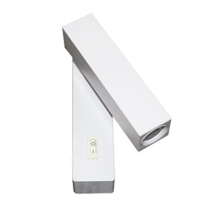 Arandela Cabeceira de Cama Branca Articulável Led Bivolt