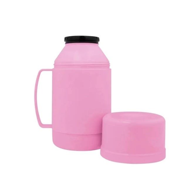 Garrafa Térmica Café Indie 500ml - Rosa Algodão Doce - Mor