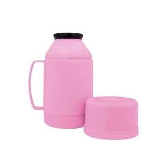 Garrafa Térmica Café Indie 500ml - Rosa Algodão Doce - Mor