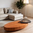 Ver imagem 2 de Mesa de Centro 100% Mdf para Sala de Estar Pivô
