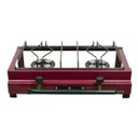 Ver imagem 1 de Fogão Portátil a Gás 2 Bocas Roa Metalúrgica