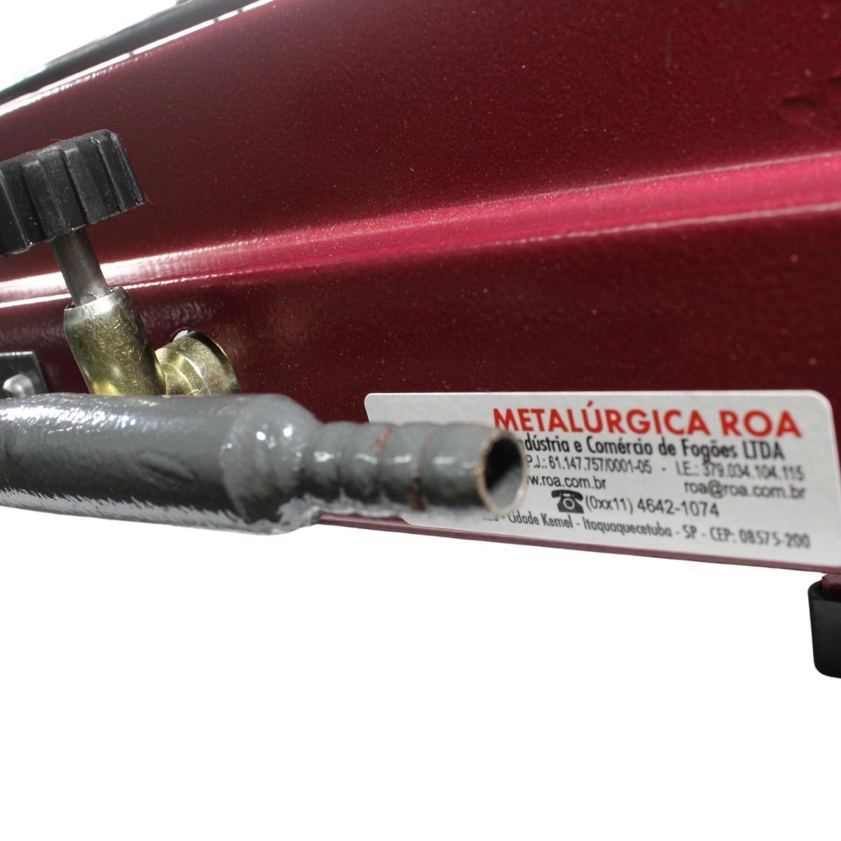 Fogão Portátil a Gás 2 Bocas Roa Metalúrgica - 5