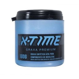Graxa Bike Anticorrosiva Sintética Azul 100g X-time Premium - 1 Graxa Bike Anticorrosiva Sintética Azul 100g X-time Premium - 1