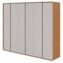 Ver imagem 2 de Guarda-roupa Casal 6 Pts Easy Like Amendoa Clean/off White