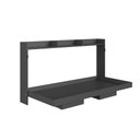 Ver imagem 1 de Cama de Solteiro Articulável Horizontal Grafite Hanover Mdp Dobrável Decoração Art In Móveis
