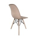 Ver imagem 3 de Cadeira Eiffel Dsw Madeira Eames Colorido/Nude