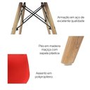 Ver imagem 6 de Cadeira Eiffel Dsw Madeira Eames Colorido/Nude