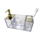 Ver imagem 3 de Organizador Dourado para Pia de Banheiro - By Fineza