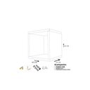 Ver imagem 3 de Kit 3 Nicho Decorativo 40x40x20 Cm Branco em Mdf