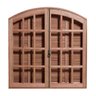 Janela Veneziana Abrir/Abrir Arco Padrão Curupixá 1,20 X 1,00 Batente 14cm Central Norte Madeiras Ja - 1