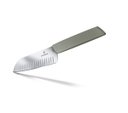 Ver imagem 1 de Faca Santoku 31cm estilo japonês com sulcos linha Swiss Modern Oliva Victorinox