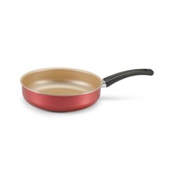 Frigideira Funda 24cm Linha Premium Antiaderente Cereja com Tampa de Vidro Panelux - 2