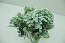 Ver imagem 1 de Kit 6 Plantas Kalanchoe Artificiais Jardim Flor Branca 30cm