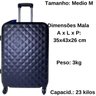 Mala de Viagem Grande G Parana Abs 4 Rodas 35x43x26 Cm 23kg - 4