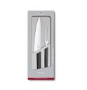 Ver imagem 2 de Conjunto de Faca e Garfo para carnes Swiss Modern Black Victorinox 6.9093.21G