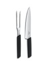 Ver imagem 1 de Conjunto de Faca e Garfo para carnes Swiss Modern Black Victorinox 6.9093.21G