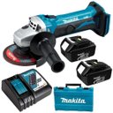 Ver imagem 5 de Esmerilhadeira Angular à Bateria 18v Bivolt + Disco DGA452 Makita