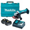 Ver imagem 2 de Esmerilhadeira Angular à Bateria 18v Bivolt + Disco DGA452 Makita