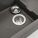 Ver imagem 4 de Cuba Para Cozinha Gourmet De Quartzo Com Escorredor Aruak Pingoo.casa - Cinza