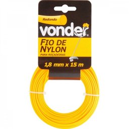 Fio de nylon 18 mm x 15 m redondo Vonder - 3