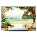 Ver imagem 1 de Papel De Parede Paisagem Digital Mapa Foto Mar Dah51