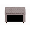 Ver imagem 2 de Conjunto Cabeceira Geovana e Recamier Veneza Baú Casal 140 Cm Suede Rose - Incasa Decor