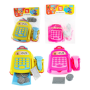 Ver imagem 2 de Mini Caixa Registradora Infantil Moedas e Cartão Colorida