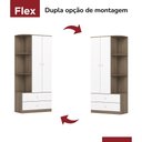 Ver imagem 7 de Quarto Infantil 3 Pecas Berco Grade Fixa Labirinto Rustico Branco Henn