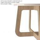 Ver imagem 6 de Mesa de Centro para Sala de Estar 59 Cm 4551 Off White Carvalho Arly