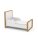 Ver imagem 3 de Quarto de Bebê Tutto com Guarda-Roupas 2 Portas Correr , Cômoda e Berço Minicama Capitonê 100% MDF m